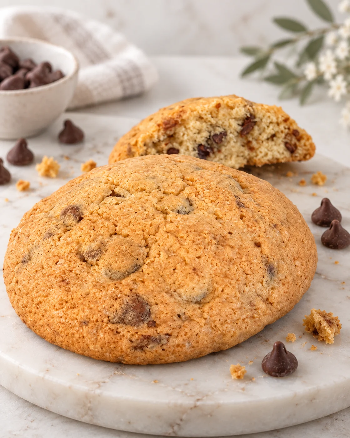 Cookies sans gluten aux pépites de chocolat réalisés avec le Mix Universel SGFS